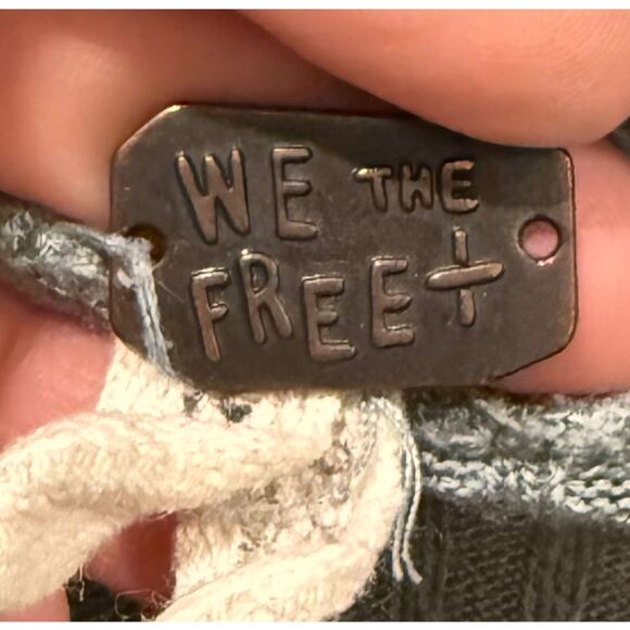 WE THE FREE Kristina Drippy Cowl Neck Flowy Thermal Top - Picture 3 of 4